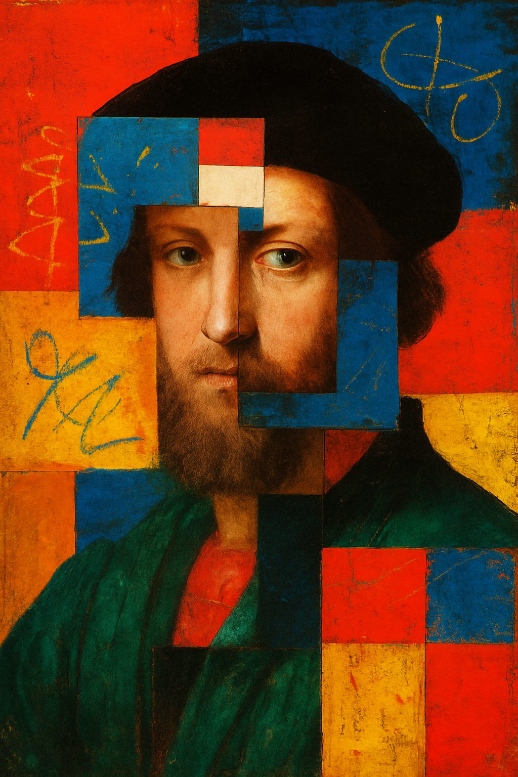 Colorful Modern Fusion Art